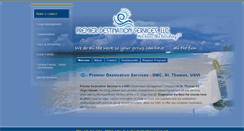 Desktop Screenshot of premierdestinationservices.net